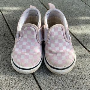 Toddler Vans Slip Ons Size 6T